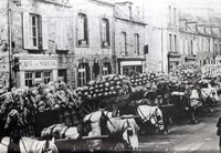 TRANSPORT DES CHOUX-FLEURS AUTREFOIS